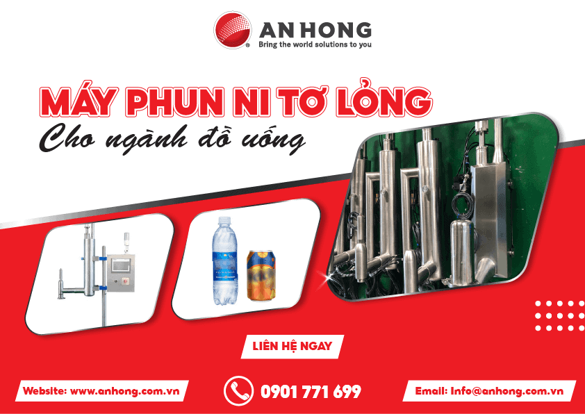 máy phun nitơ lỏng WYD cho ngành đồ uống