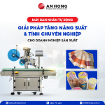Máy Dán Nhãn Tự Động – Giải Pháp Tối Ưu Cho Nhà Máy Sản Xuất